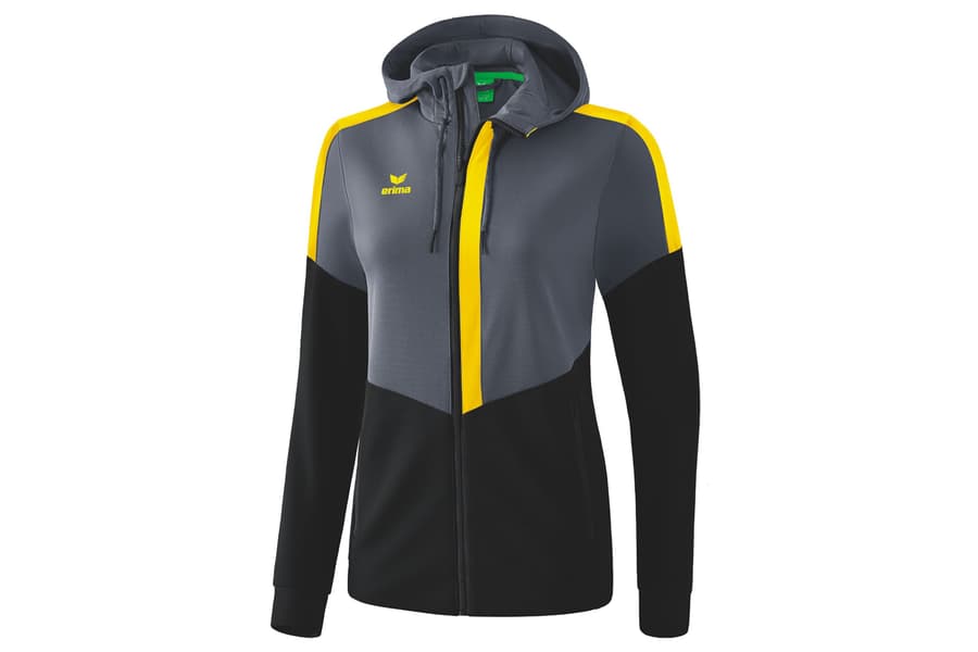 Damen Kapuzenjacke erima Squad, Gr. 34